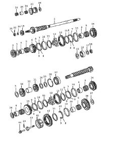 Gears and shafts -71 (303-05)