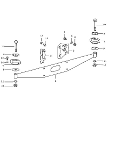 Engine suspension -66 912 rear not for (109-05)