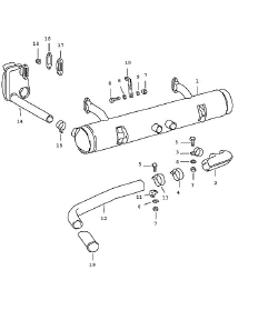 Exhaust system 912 not for (202-20)